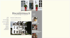 Desktop Screenshot of hochzeitshaus-aurich.de