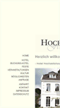 Mobile Screenshot of hochzeitshaus-aurich.de